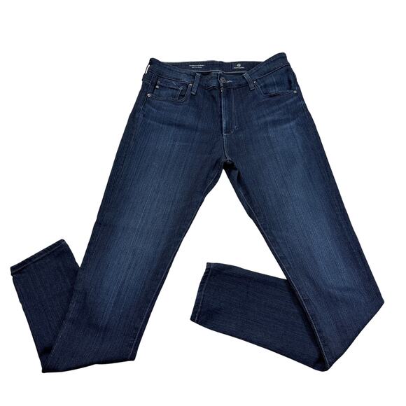 Adriano Goldschmied Jeans WMNS 29R Blue Basin Farrah Skinny Stretch High Rise - Picture 1 of 12